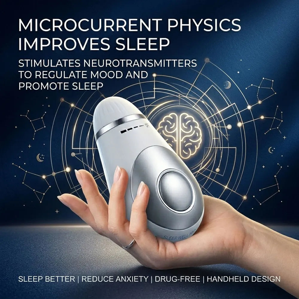 Mini Hand Held Insomnia Relief Device Improve Sleep Hygiene Stress Relief Anxiety Depression Headache Reliever Sleep Aid Devices