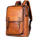 Marrant Luxury Men's Travel Backpack Business Laptop Backpack Bag Mens Genuine Leather Backpack