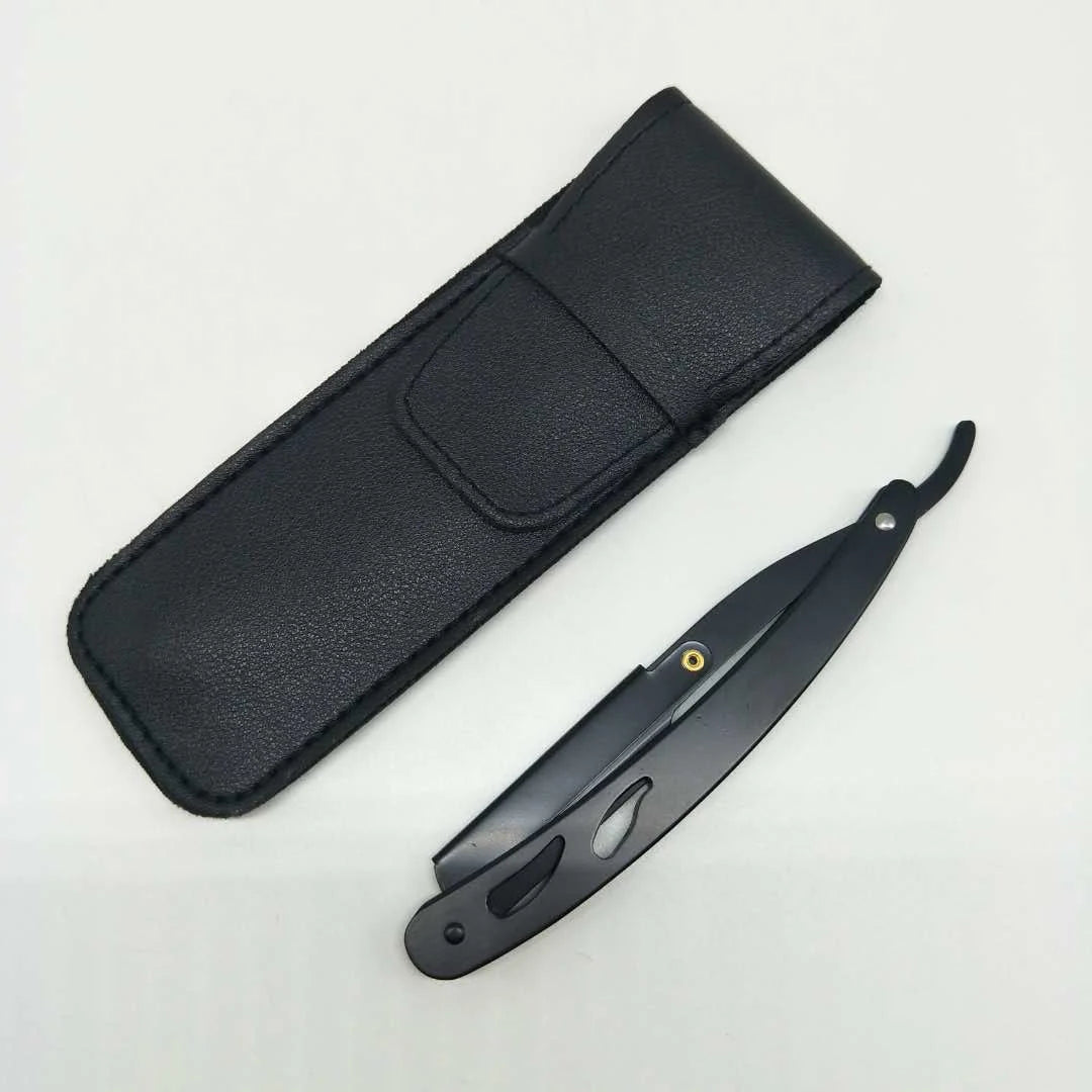 Folding Shaving razor Barber for Shaving with Steel Handle Straight razor Men's Wet Shaver