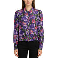 Printing Korean Pants Blouse Blouse Elegant Women Floral Wholesale Smooth Blouses