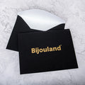 Custom Luxury Matt Gold Foil Black Soft Touch Recycled Materials Embossing Paper Gift Card Folders Envelope