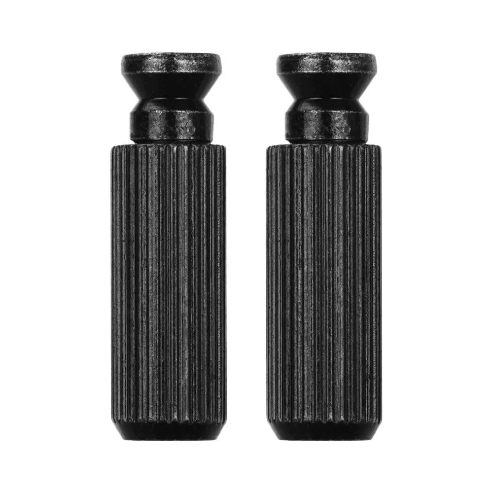 2PCS Metal Electric Guitar Tremolo Bridge Studs Anchors Screws Diameter 8MM Accessories Replacements Black