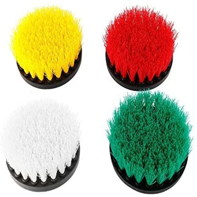 2/3.5/4'' Electric Scrubber Brush Drill Clean Brush for Bathroom Cleaning