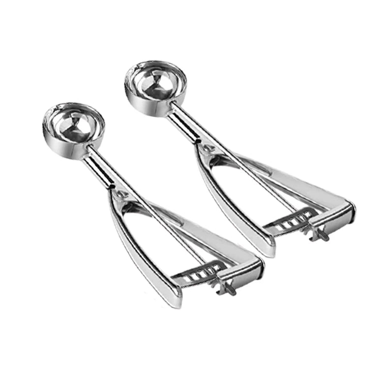 Fruit Classy Touch Commercial Custom Mini 304 Stainless Steel Fashion Ice Ball Ice Cream Scoop Boming Brand Stocked