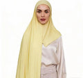 Hot Selling Instant One Loop Premium Luxury Jersey Hijab Jersey Shawl for Muslim Women