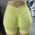 SHINBENE Custom Seamless Breathable Plus Size High Waist V Cut Back Scrunch Butt Yoga Biker Shorts