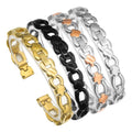 LAIHE High Quality Luxury Stainless Steel Watchband Correa De Reloj Metal Wrist Band Strap Hollow Design