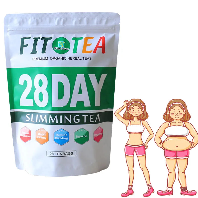 Trending Products Foods and Beverages Slime Tea Bags 28 Day Detox Tea for Reviews Feedback Wins Town Fit Supplements Women Herbs