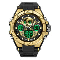 SANDA 6087 New Men's Quartz Watch High Quality Movement Calendar Week Multifunctional Waterproof Sports Men's Watches Hot Sale