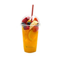 100% Biodegradable clear PLA Cup Disposable Cold Drink Cup for Juice Beverage Coffee Smoothie Tea
