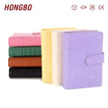 A6 A7 Croc Leather Hardcover 6 Ring Budget Binder for Card Money Zipper Cash Envelopes As Budgeting Journal & Wallet Binder