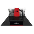 Easy Assembly Portable LED Backlit Modular Aluminum Frame Tension Fabric Custom Size Lightweight Tradeshow Booth Design