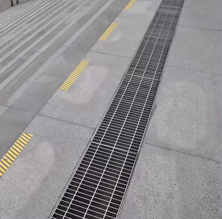 Customization Stainless Steel Ss Iron Gully  Cover Plate Road Drainage Ditch  for Floor Drain