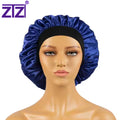 ZTZI Designer Bonnets Wide Band Satin Sleep Cap and Hair Wraps Wholesale for Mommy and Me Sleek and Stylish