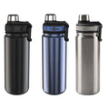 650ml Custom Logo Double Wall Stainless Steel Insulated Sport Thermos Vacuum Flask with Lid