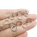 200pc/bag Jump Rings Stainless Steel Steel Open Ring for Jewelry Making Accessories