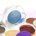Wholesale Custom Single Eyeshadow Palette Luminous Shimmer Waterproof High Pigment Mineral Powder Dark Nature Design No Logo