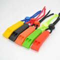 Outdoor Survival Emergency Whistle with Lanyard Water Rescue Plastic Tool