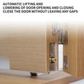 Custom Length Hotel Apartment Windproof Door Bottom Seal Strip Mortise Concealed Auto Drop Smokeproof Hidden Door Threshold