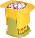 Hand Operated 2 in 1 Manual Dicing & Slitting French Fries Vegetable Dicer Food Slicer Veggie Onion Chopper