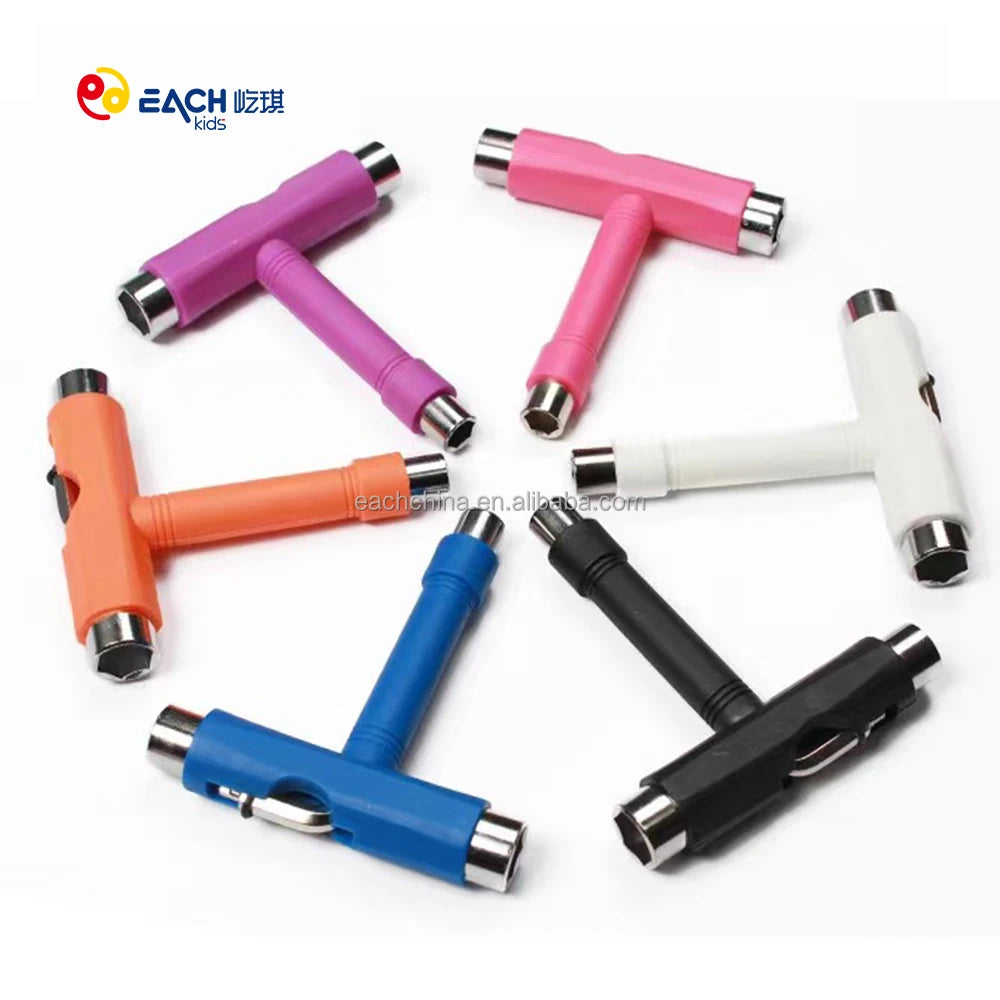 EACH Roller Skates Tool Hexagon Hex Wrench Repair and Replacement Wrench Bolt Spanner