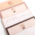 2026 New Cartoon Creativity Stationery Memo Pad School Student Kawaii Stationery Memo Pad