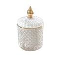 Simple Fashion European Style Cheap Price Large Empty Dome Glass Cloche Beige Scented Handmade Christmas Candle Jar