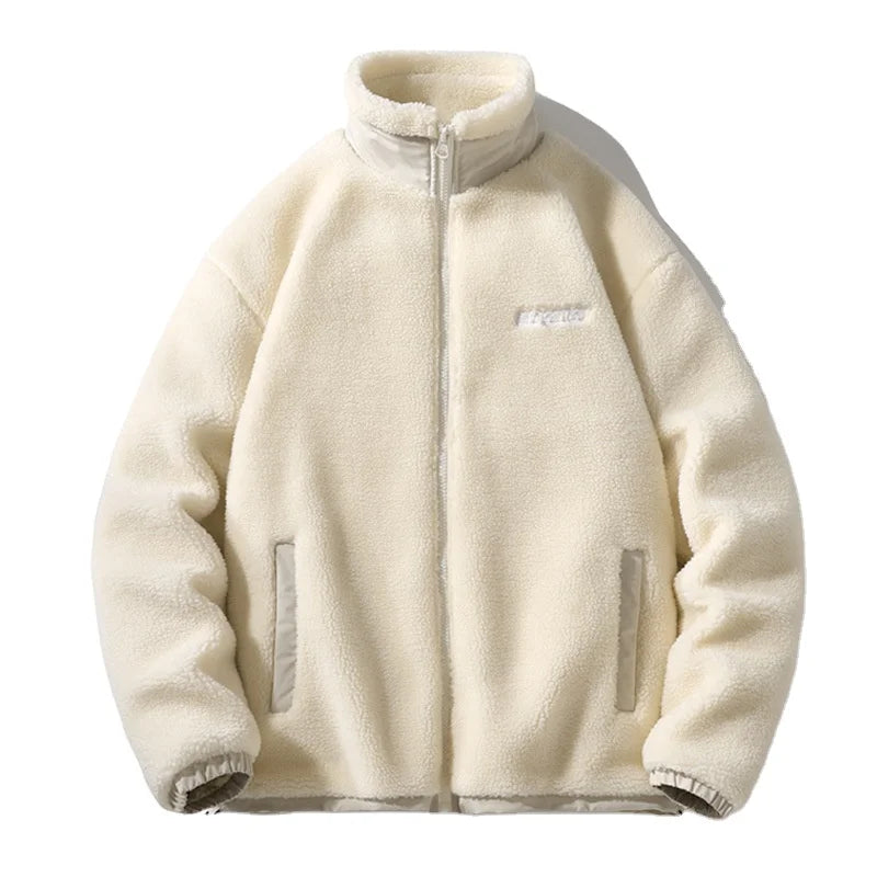 Autumn and Winter Cotton Clothing Men's Trend Winter Clothing Fashion Brand Loose Fleece Coat