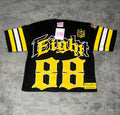 Yingling Custom 320g DTG Print Tee Shirt Wholesale Heavyweight Oversize T-shirt Man Mock Neck Boxy Fitted t Shirt