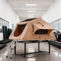 140*240*126cm Pu Coating Oxford Aluminum Pole Mounted Folding Auto Car Rooftop Tent Prices