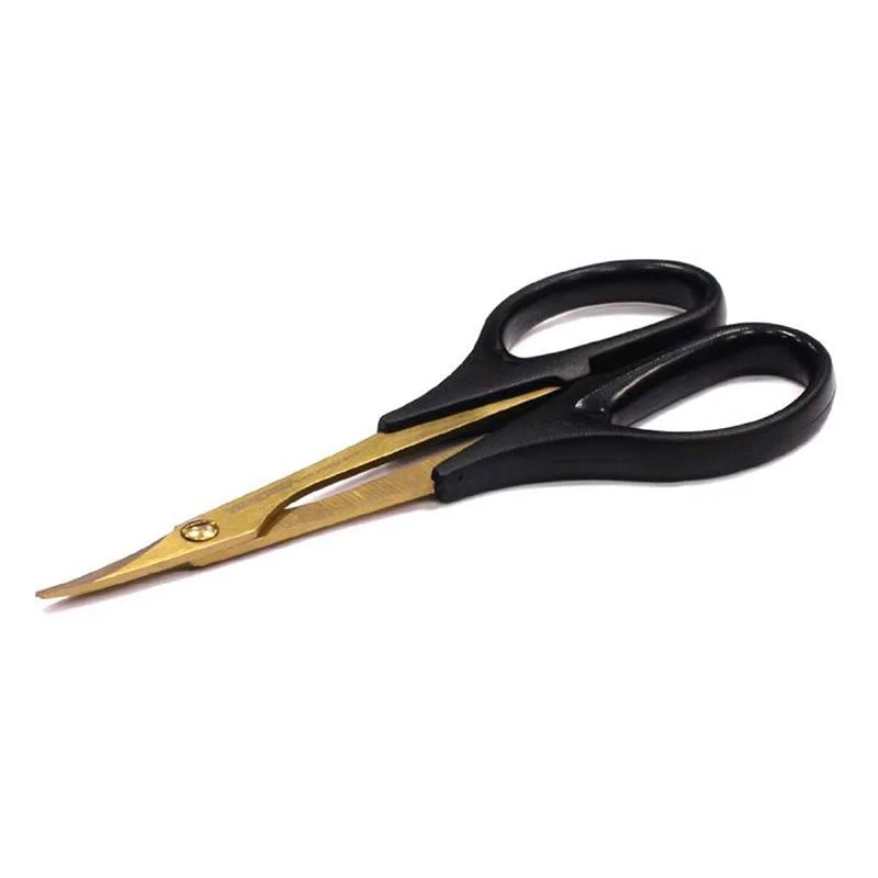 RC Straight Trimming Scissors Titanium Coated Straight Scissor for RC Racing Car