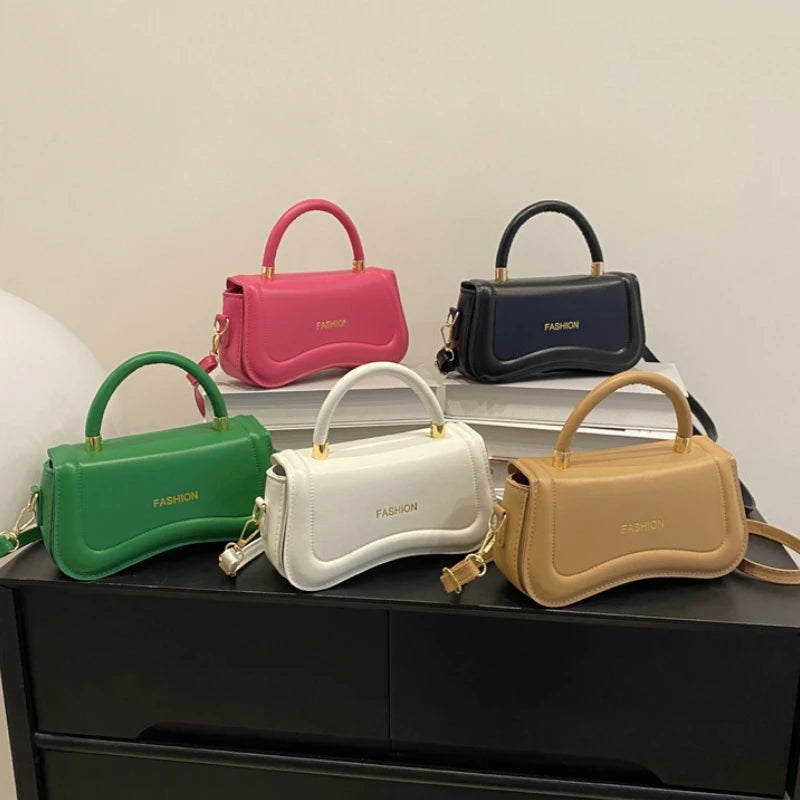 2025 Hot Selling Women Flap Crossbody Bag Fashion Small Handbags Factory Wholesale Multi-color PU Leather All Seasons OEM Brand