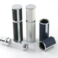5ml Leather Refillable Perfume Atomizer PU Material Alloy Bottom-filling Bottles Travel Empty Perfume Sprayer Pump Fragrance