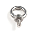 Lifting Eye Bolt with Nut  DIN580 582  Stainless Steel SUS304 316 M3 M100 Stainless Steel Eyebolt