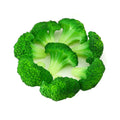 Simulation Vegetables Green Plastic PVC Cauliflower Broccoli Figurines DIY Craft Decoration