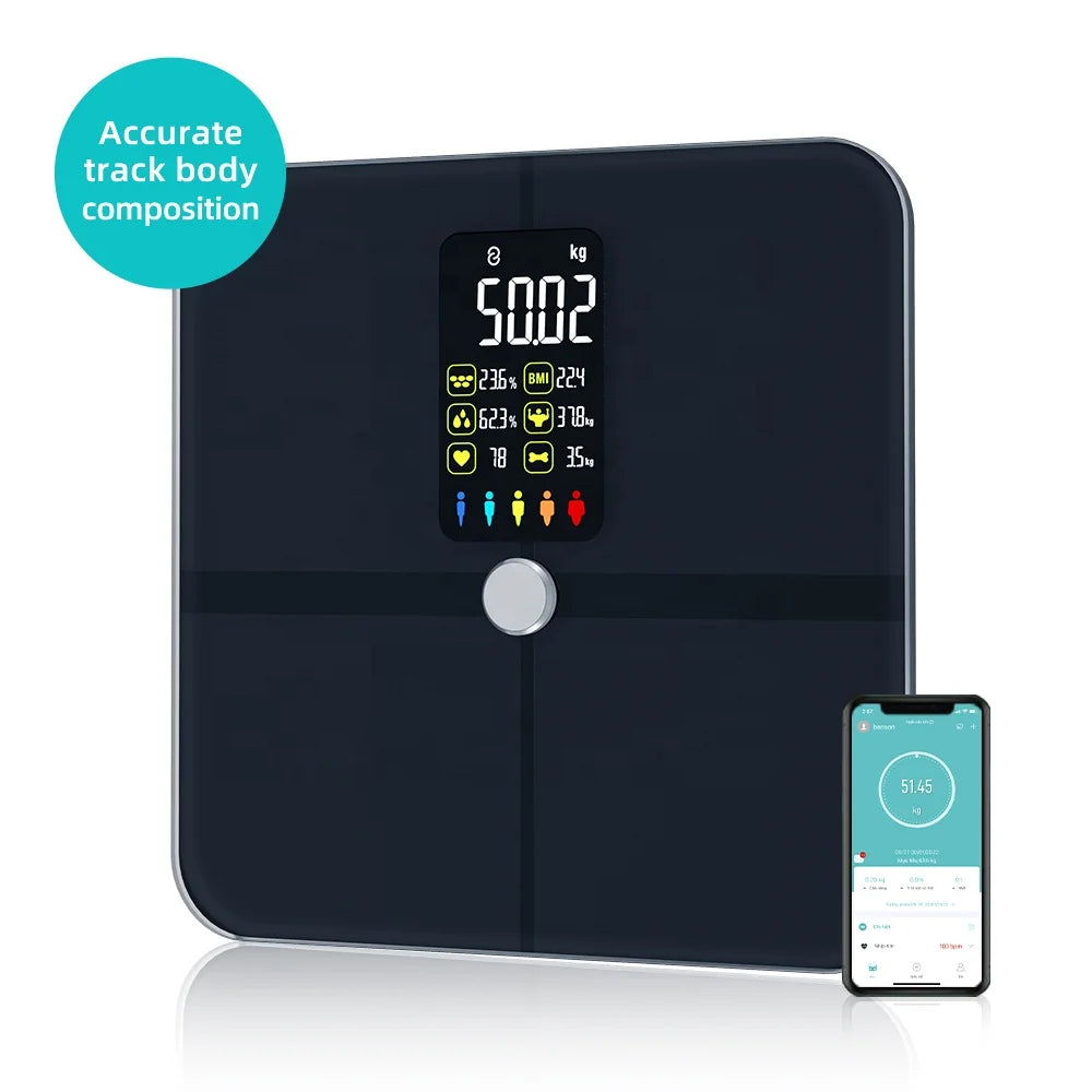 Custom Logo Rohs Digital Bathroom Weight Scales Smart Fitness Tracker for Health 180kg Maximum Weight for Business Use