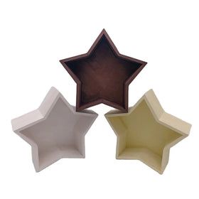 New Fashion Comfortable Photography Photo Props Retro Wooden Five-pointed Star