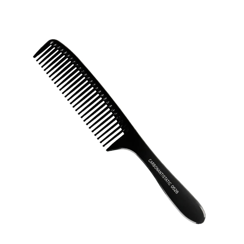 Factory Price Professional Salon Barber Tools Antistatic Detangling Carbon Fiber Comb
