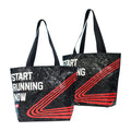 Custom Printed Extra Large PP Woven Shopping Bags Reusable Tote Bags Letter Grocery Shopping Recyclable Fabric Laminated PP
