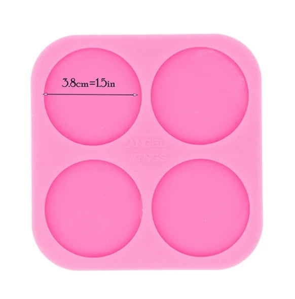 Multi-design Silicone Badge Reels Resin Molds for DIY Crafts Making