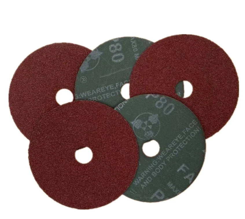 Aluminum Oxide Grain 115mm Fiber Disc P16- 240 with Consistent Performance