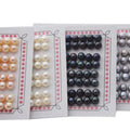 Pair of 2pcs Natural Freshwater Loose Pearls Button Shape 7-12mm Gold Half Drilled Hole Beautiful Beads for Jewelry Making