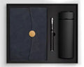 High-quality Business Office Formal Suit Set with logo Printing Insulated Cup Hand Luggage Gift and Notepad Set.