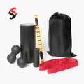 Deep Tissue Massage Pain Relief Physical Therapy Foam Roller Massage Stick Massage Ball Stretch Strap Fascia Set