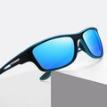 2024 Sports Sunglasses for Men Women Polarized Riding Glasses Various Colors-Blue White Gold Red Yellow Coffee Silver PC Frame