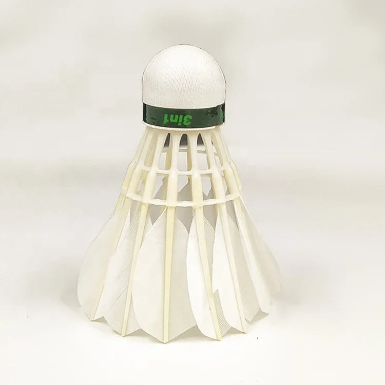 Hot Sale 3 in 1 Shuttlecock Hybrid Feather Goose Badminton Shuttle Cocks with Tin Can Badminton Shuttle Outdoor Badmenton Kok