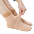 Wholesale Winter Warmer Women Thicken Thermal Wool Cashmere Snowing Socks Velvet Boots Floor Socks
