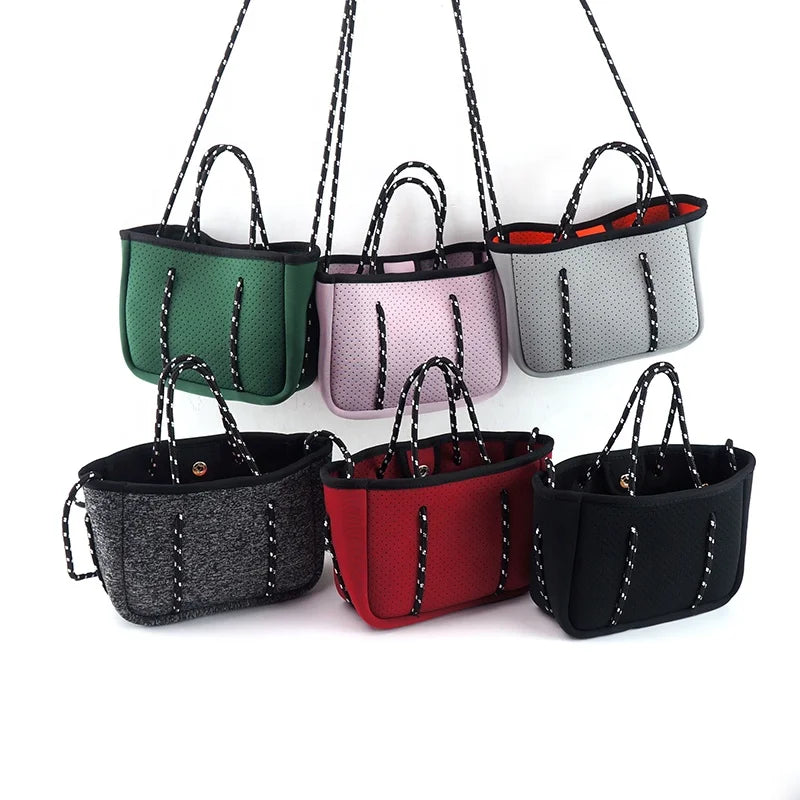 Australia Neoprene Beach Bag Size S Handbag Comfortable Neoprene Tote Bag