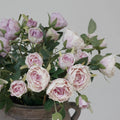 L416 2022 New Style High Quality Low Price Artificial Flowers Lifelike Colorful Artificial Roses for Home Wedding Decoration