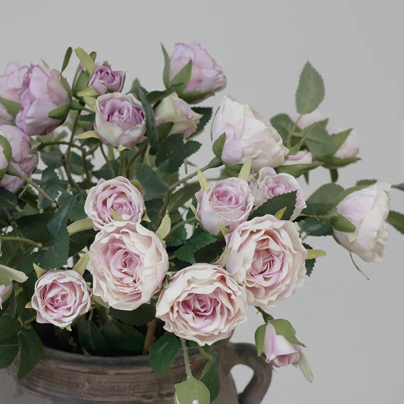 L416 2022 New Style High Quality Low Price Artificial Flowers Lifelike Colorful Artificial Roses for Home Wedding Decoration